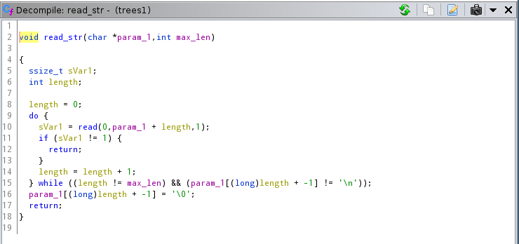 read_str function in Ghidra